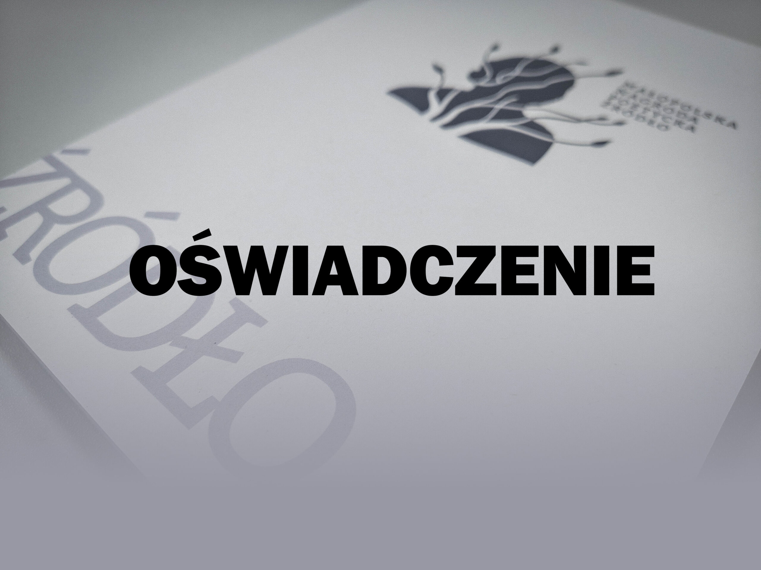 OŚWIADCZENIE / SPROSTOWANIE ORGANIZATORA dotyczące wyników X Małopolskiej Nagrody Poetyckiej „Źródło”